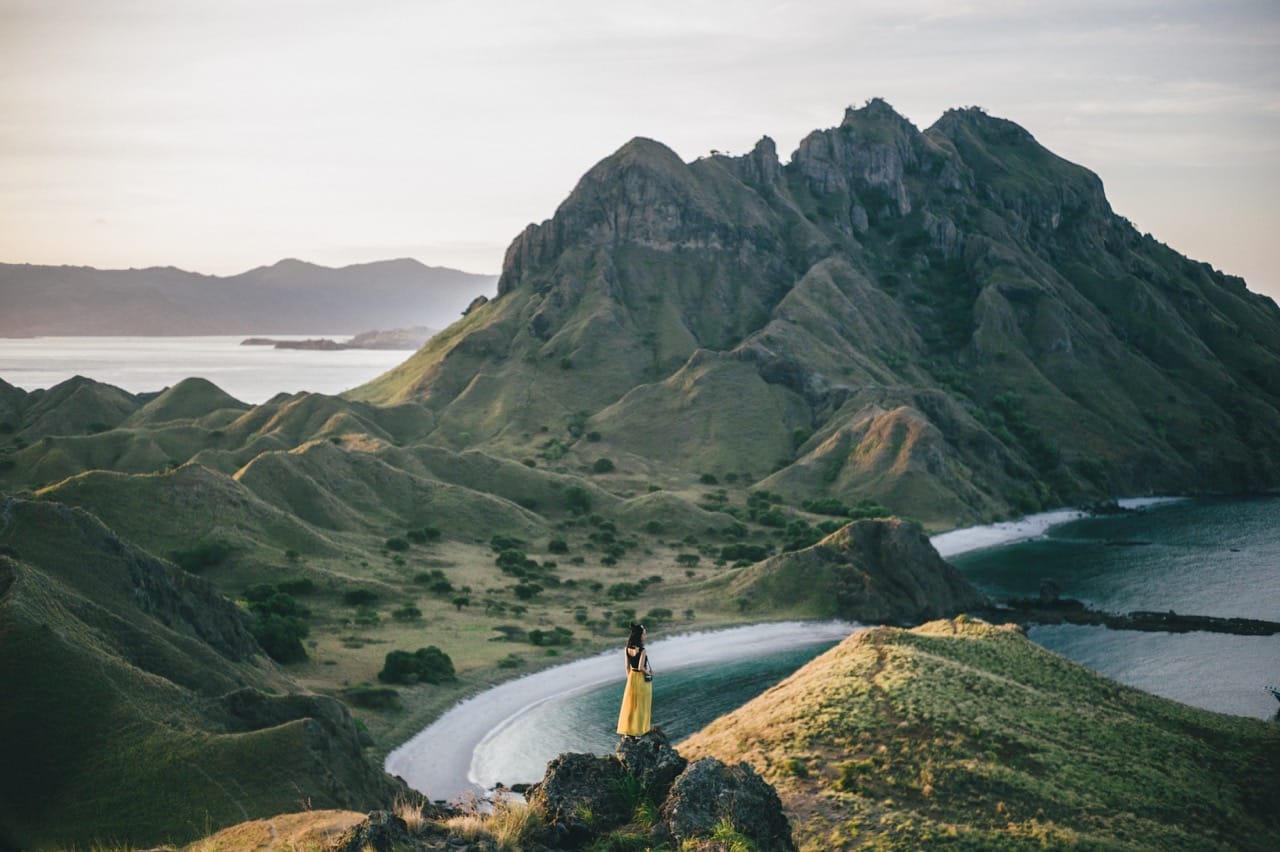 Indonesia tropical coastline