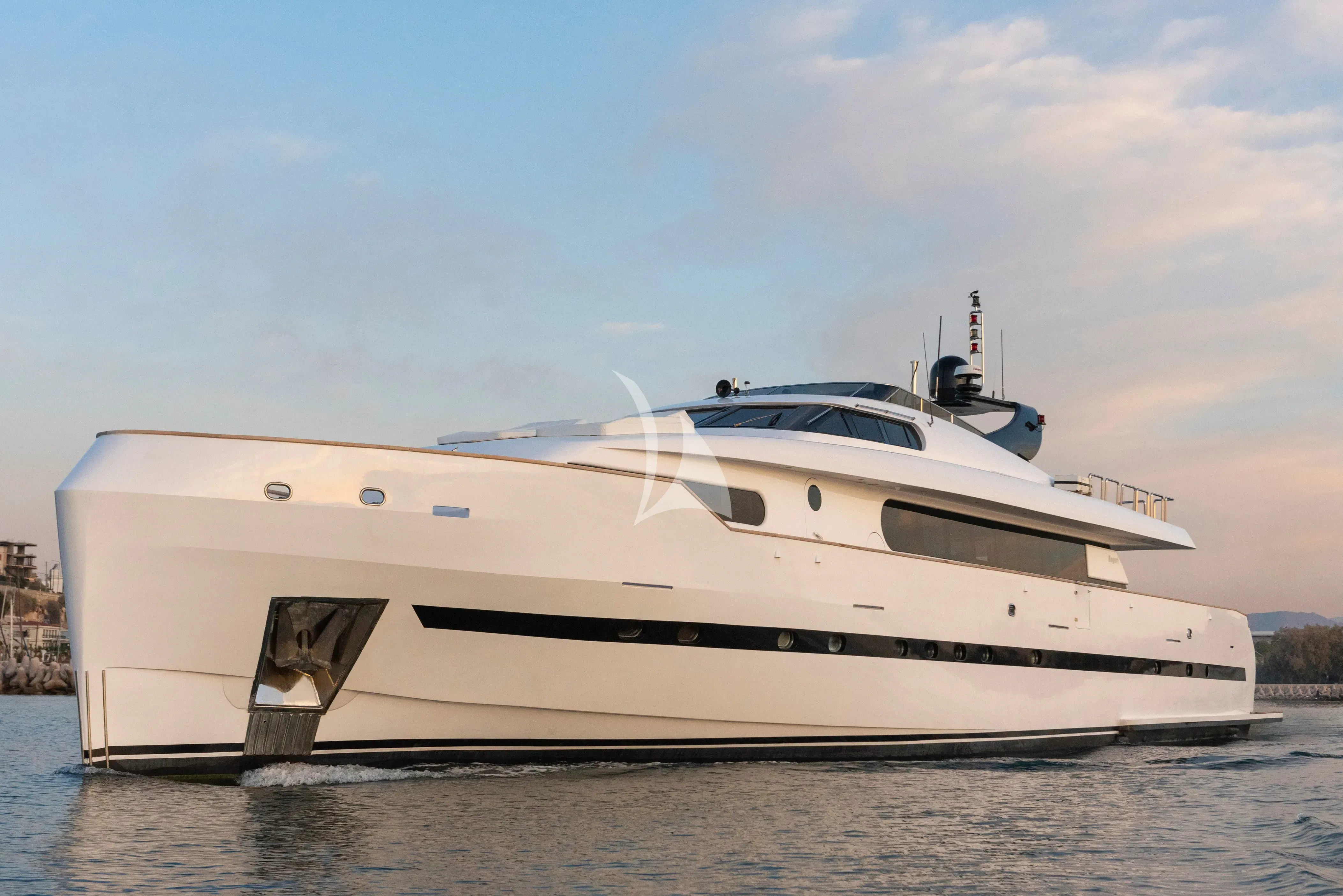 Project Steel luxury yacht