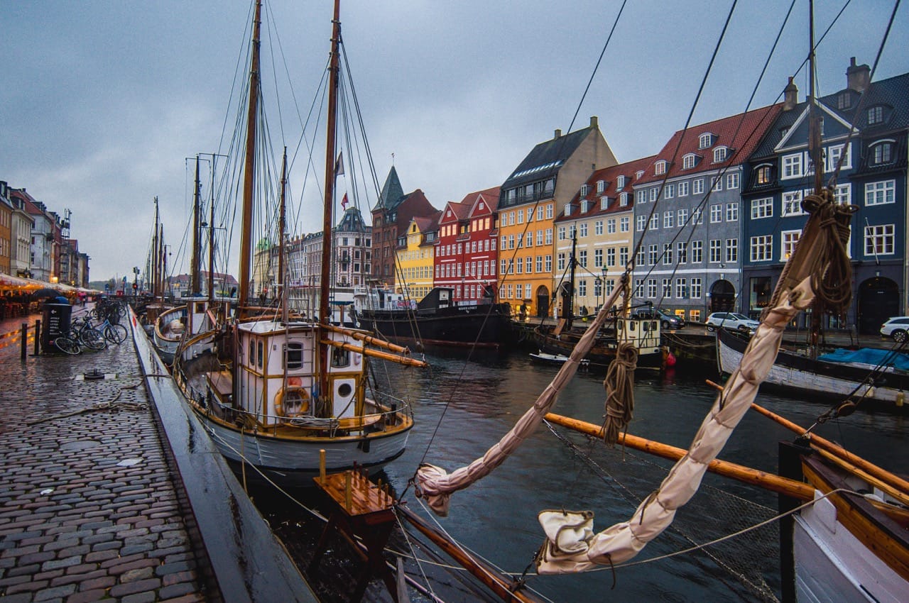 Denmark coastal scenery