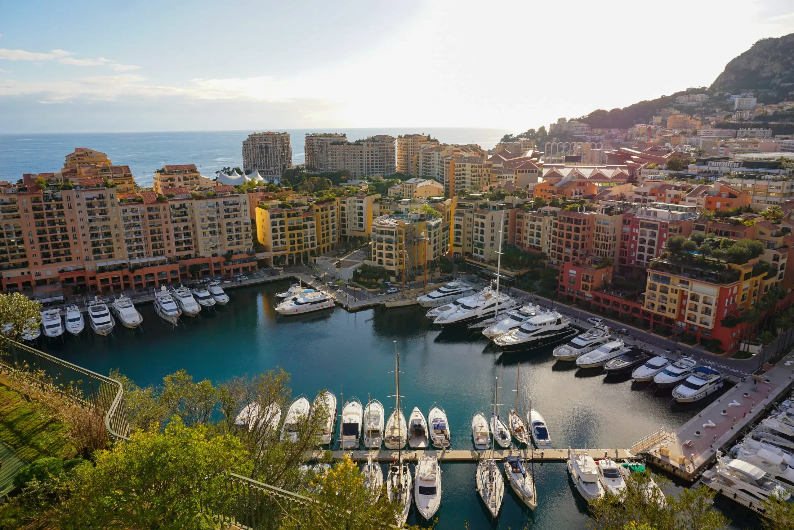 French Riviera coastline
