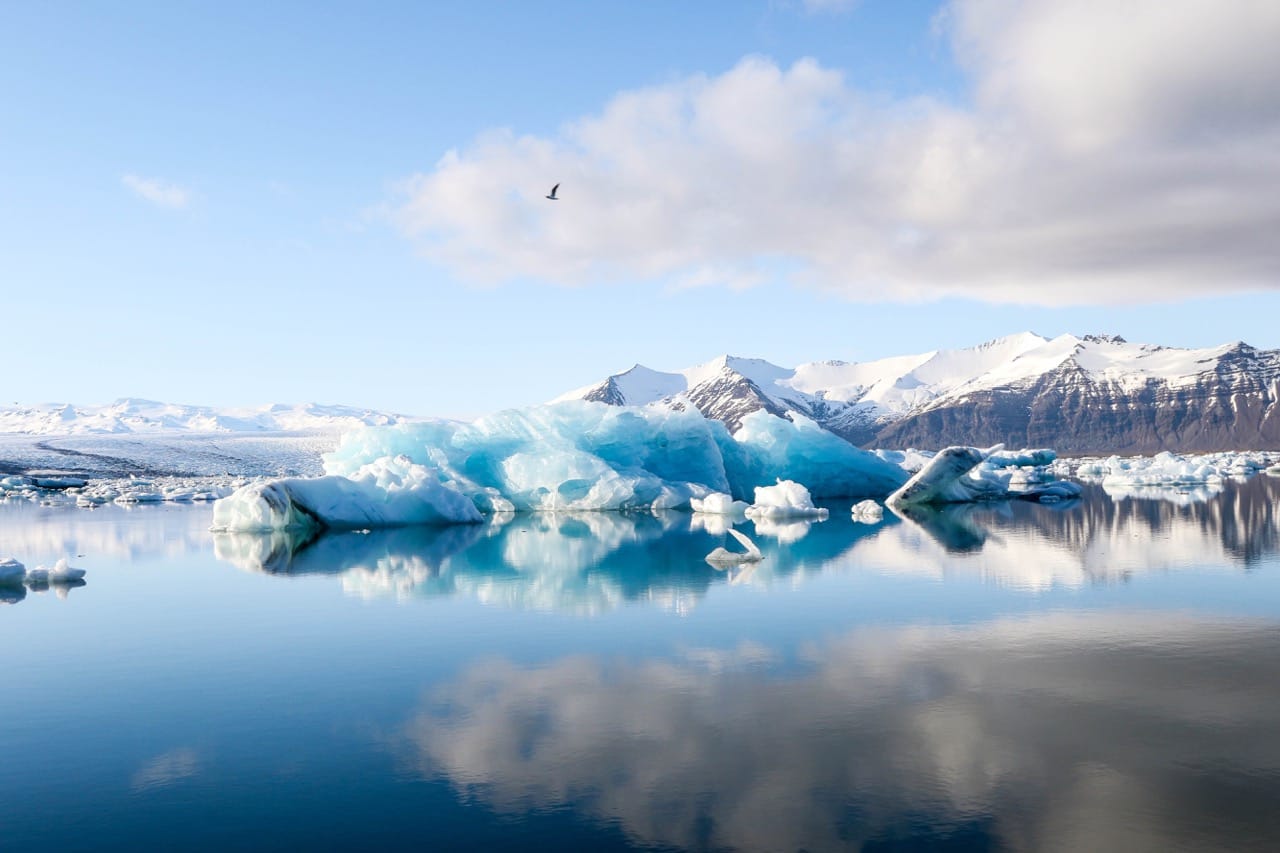 Iceland landscapes and icebergs